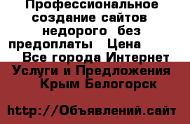 Профессиональное создание сайтов, недорого, без предоплаты › Цена ­ 5 000 - Все города Интернет » Услуги и Предложения   . Крым,Белогорск